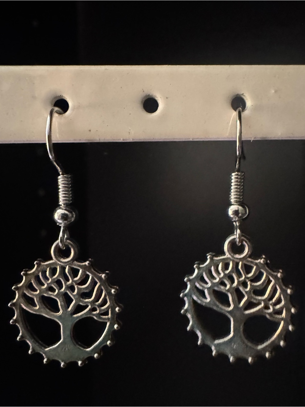 Handmade Tree Of Life Earrings by Silverskylight